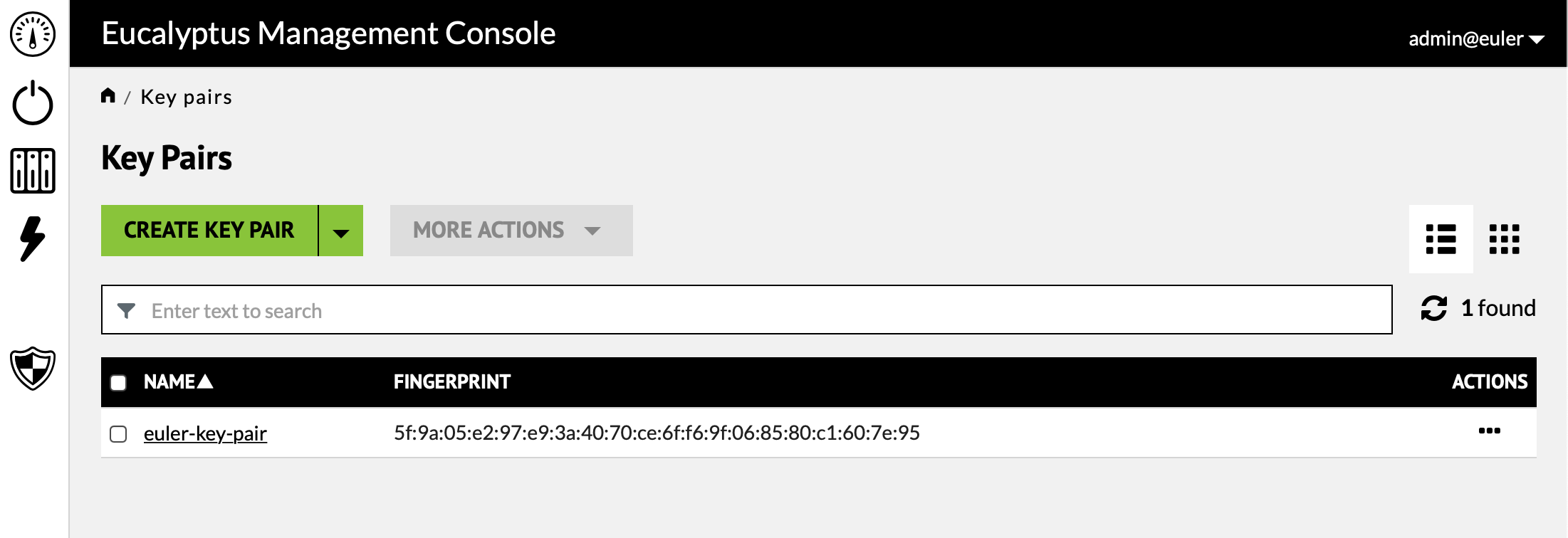 Euca5-KeyPairs